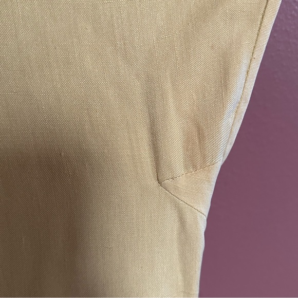 Valentino Boutique made in Italy size 10 1970s FLAWED woven detail sheath dress - Picture 5 of 12